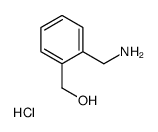 [2-(aminomethyl)phenyl]methanol,hydrochloride Structure