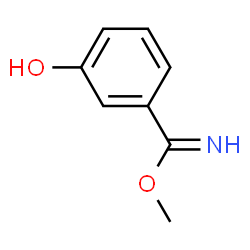 Benzenecarboximidic acid, 3-hydroxy-, methyl ester (9CI) Structure