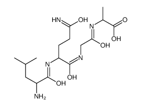 (2S)-2-[[2-[[(2S)-5-amino-2-[[(2S)-2-amino-4-methylpentanoyl]amino]-5-oxopentanoyl]amino]acetyl]amino]propanoic acid结构式