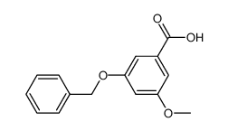 3-(benzyloxy)-5-methoxybenzoic acid结构式