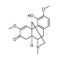 (9α,13α,14α)-5,6-Didehydro-4-hydroxy-3,6-dimethoxy-17-methylmorphinan-7-one picture