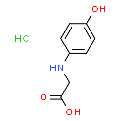 (R)-4-hydroxyphenylglycine hydrochloride Structure