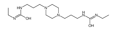 1-ethyl-3-[3-[4-[3-(ethylcarbamoylamino)propyl]piperazin-1-yl]propyl]urea结构式