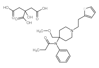 sufentanil citrate Structure