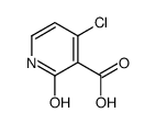 4-Chloro-2-hydroxynicotinic acid Structure