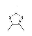 Thiazole, 2,5-dihydro-2,4,5-triMethyl- structure