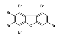 1,2,3,4,7,9-hexabromodibenzofuran结构式