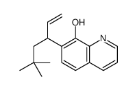 7-(5,5-dimethylhex-1-en-3-yl)quinolin-8-ol Structure