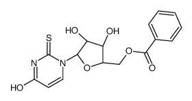 [(2R,3S,4R,5R)-3,4-dihydroxy-5-(4-oxo-2-sulfanylidenepyrimidin-1-yl)oxolan-2-yl]methyl benzoate结构式