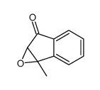 1a-methyl-6aH-indeno[1,2-b]oxiren-6-one结构式