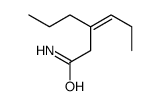 3-propylhex-3-enamide结构式