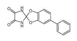 5-phenylspiro[1,3-benzodioxole-2,2'-imidazolidine]-4',5'-dione结构式