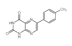 2,4(1H,3H)-Pteridinedione, 6-(4-methylphenyl)- picture