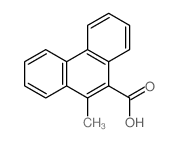 10-methylphenanthrene-9-carboxylic acid structure