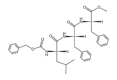 Z-Leu-Phe-Phe-OMe Structure