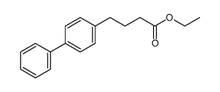 ethyl 4-(4-phenylphenyl)butanoate结构式