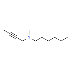 1-Hexanamine,N-2-butynyl-N-methyl-(9CI)结构式