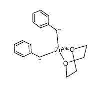 Dibenzylzink-1,4-dioxan结构式