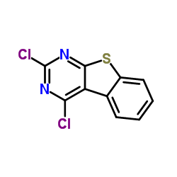 2,4-dichlorobenzo[4,5]thieno[2,3-d]pyrimidine structure