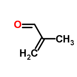 Methylpropenal Structure