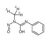 1-nitroso-3-phenyl-1-(trideuteriomethyl)urea结构式