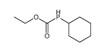 Monoethoxicarbonylcyclohexylphosphan结构式