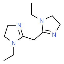 1H-Imidazole,2,2-methylenebis[1-ethyl-4,5-dihydro-(9CI)结构式