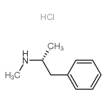 ()-Methamphetamine hydrochloride Structure