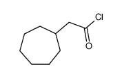 cycloheptyl-acetyl chloride Structure