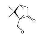 7,7-Dimethyl-2-oxobicyclo[2.2.1]heptane-1-carbaldehyde Structure