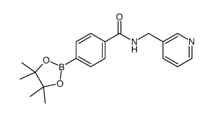 N-PYRIDIN-3-YLMETHYL-4-(4,4,5,5-TETRAMETHYL-[1,3,2]DIOXABOROLAN-2-YL)-BENZAMIDE picture