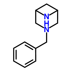 3-Benzyl-3,6-diazabicyclo[3.1.1]heptane结构式