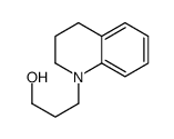 3-(3,4-dihydro-2H-quinolin-1-yl)propan-1-ol结构式