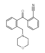 2-CYANO-2'-MORPHOLINOMETHYL BENZOPHENONE图片