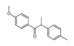 1-(4-methoxyphenyl)-2-(4-methylphenyl)propan-1-one Structure