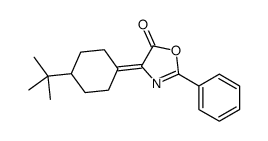 4-(4-tert-butylcyclohexylidene)-2-phenyl-1,3-oxazol-5-one Structure