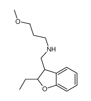 N-[(2-ethyl-2,3-dihydro-1-benzofuran-3-yl)methyl]-3-methoxypropan-1-amine Structure