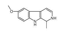 6-methoxy-1-methyl-2,9-dihydro-1H-pyrido[3,4-b]indole Structure