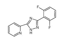 2-(5-(2,6-difluorophenyl)-2H-1,2,4-triazol-3-yl)pyridine Structure