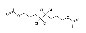 1,8-diacetoxy-4,4,5,5-tetrachloro-octane Structure