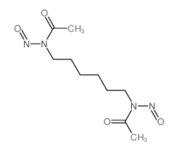 Acetamide,N,N'-hexamethylenebis[N-nitroso- (6CI,7CI,8CI) Structure