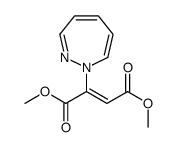 dimethyl 2-(diazepin-1-yl)but-2-enedioate结构式