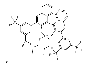 (11bS)-4,4-Dibutyl-4,5-dihydro-2,6-bis[3,5-bis(trifluoromethyl)phenyl]-3H-dinaphtho[2,1-c:1′,2′-e]phosphepinium bromide picture