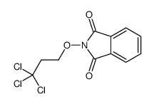 2-(3,3,3-trichloropropoxy)isoindole-1,3-dione结构式