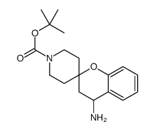 TERT-BUTYL 4-AMINOSPIRO[CHROMAN-2,4'-PIPERIDINE]-1'-CARBOXYLATE structure