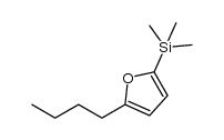 (5-butylfuran-2-yl)trimethylsilane结构式