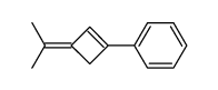 1-Isopropylidene-3-phenyl-2-cyclobutene Structure