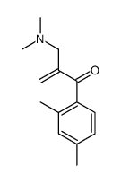 2-[(dimethylamino)methyl]-1-(2,4-dimethylphenyl)prop-2-en-1-one Structure