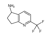 2-(trifluoromethyl)-6,7-dihydro-5H-cyclopenta[b]pyridin-5-amine Structure