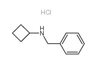 N-苄基环丁胺盐酸盐结构式